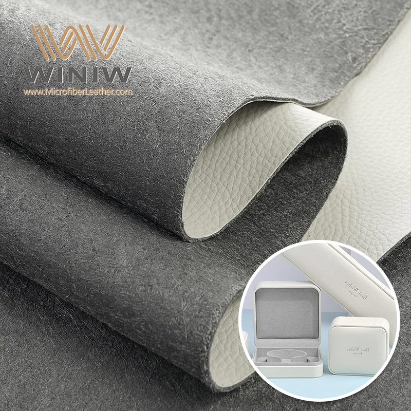 Easy-maintaining Silicone Faux Leather Material For Jewelry Display